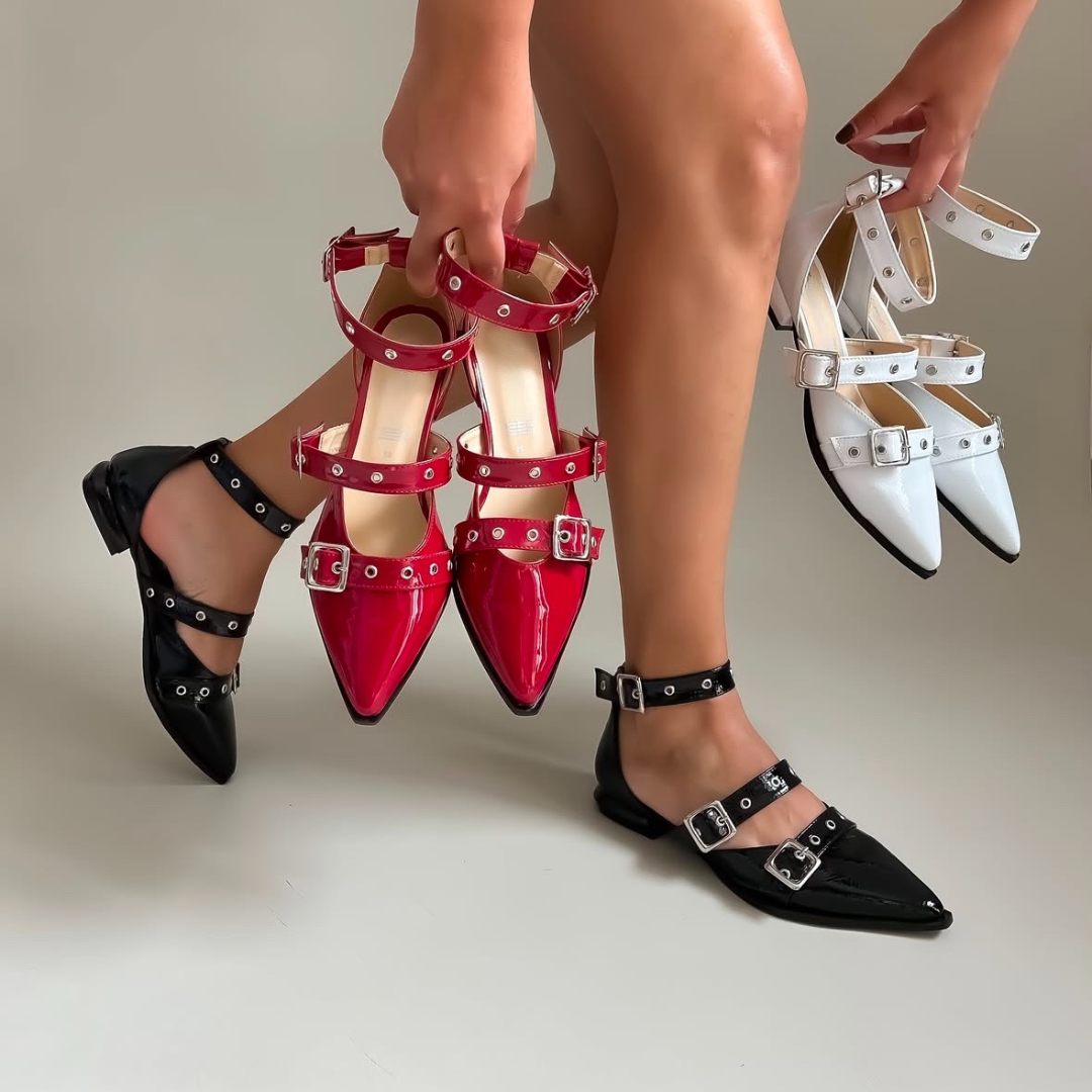 Slingblack flats