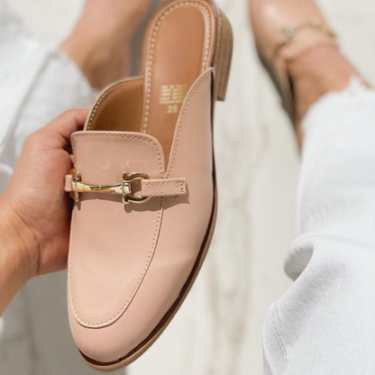 Neutral Chic Mules